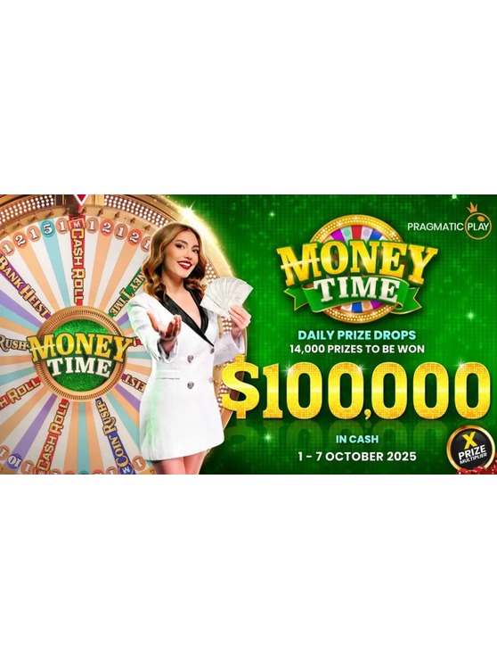 PP - 真人娱乐场 MONEY TIME 奖金掉落活动